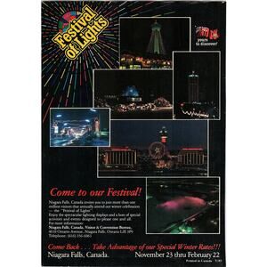 Niagara Falls Canada Visitor & Convention Bureau Niagara Falls ON SAG4-2